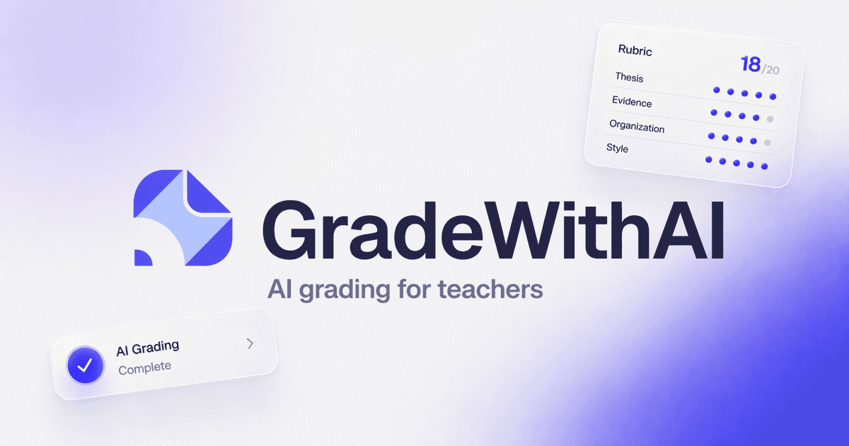 GradeWithAI AI grading preview